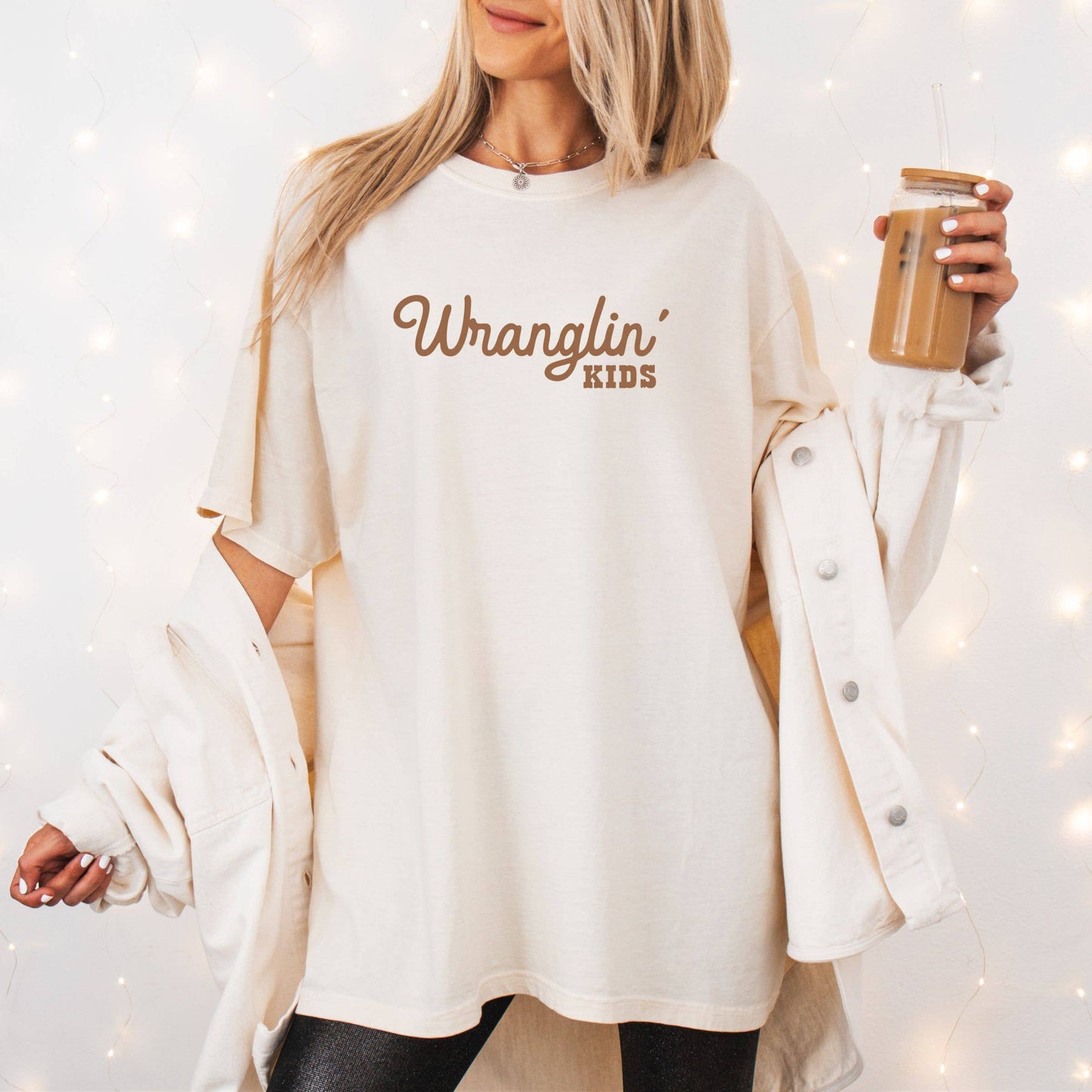 Wranglin' Kids Graphic Spring Tee - Western Apparel