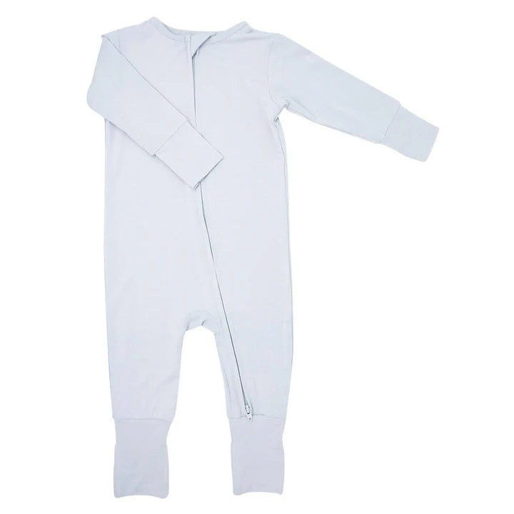 Convertible Romper in Glacial Gray by Sweet Bamboo