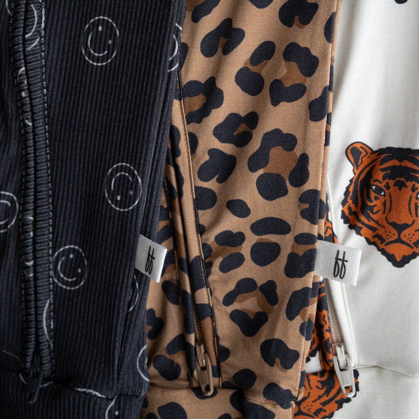 Bamboo Zip Pajamas | Leopard