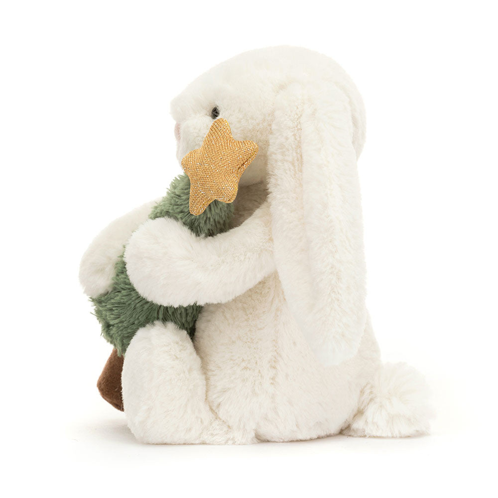 Bashful Bunny with Christmas Tree by Jellycat!