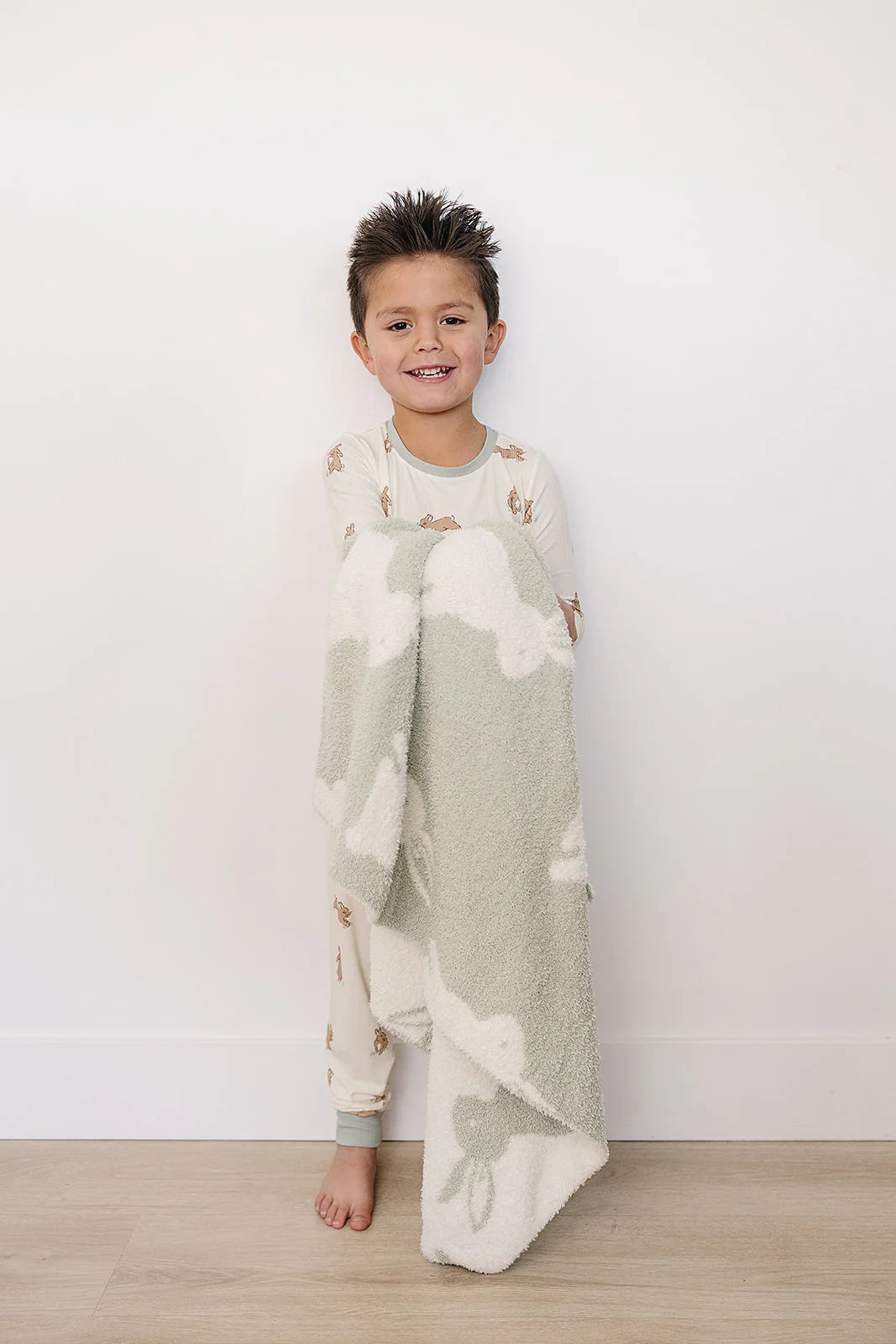 Bunny Plush Blanket Baby Blanket 30X40
