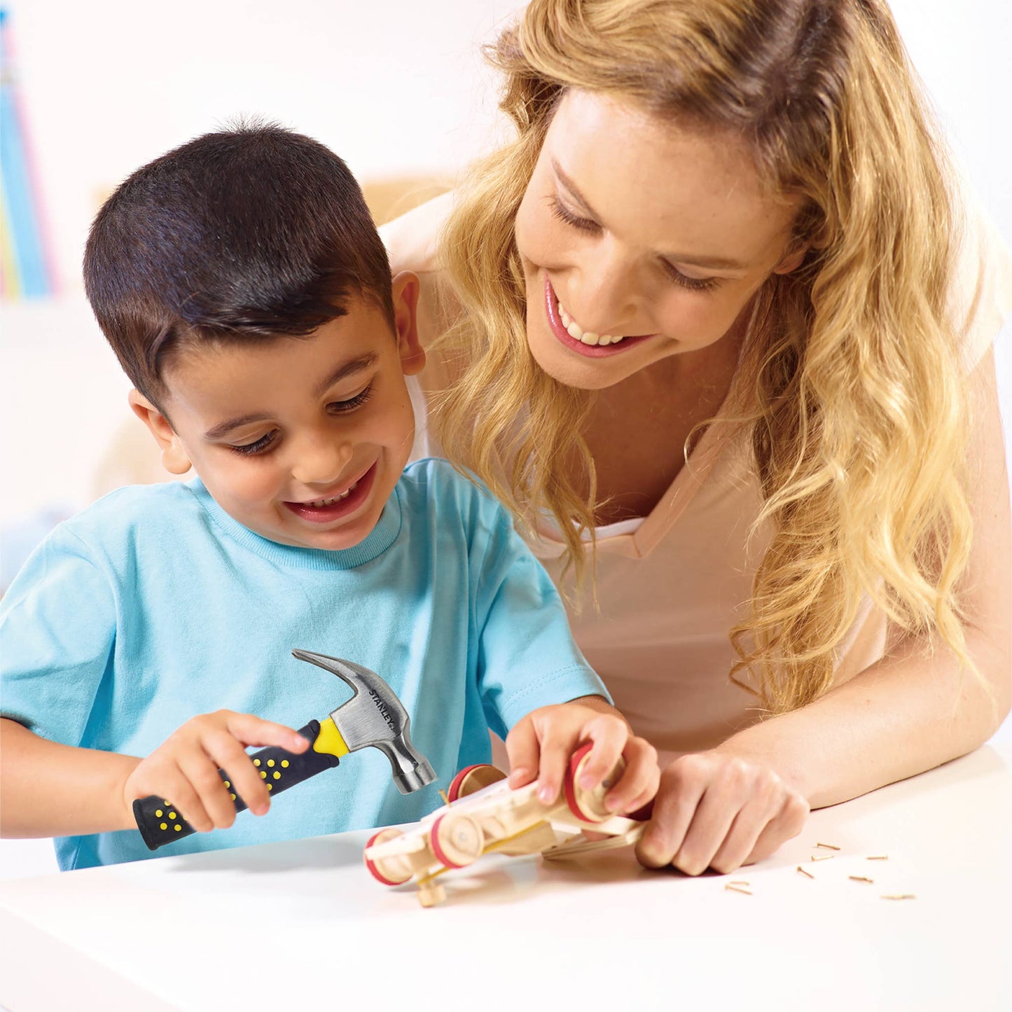 Red Toolbox Stanley Jr. 5-Piece Tool Set