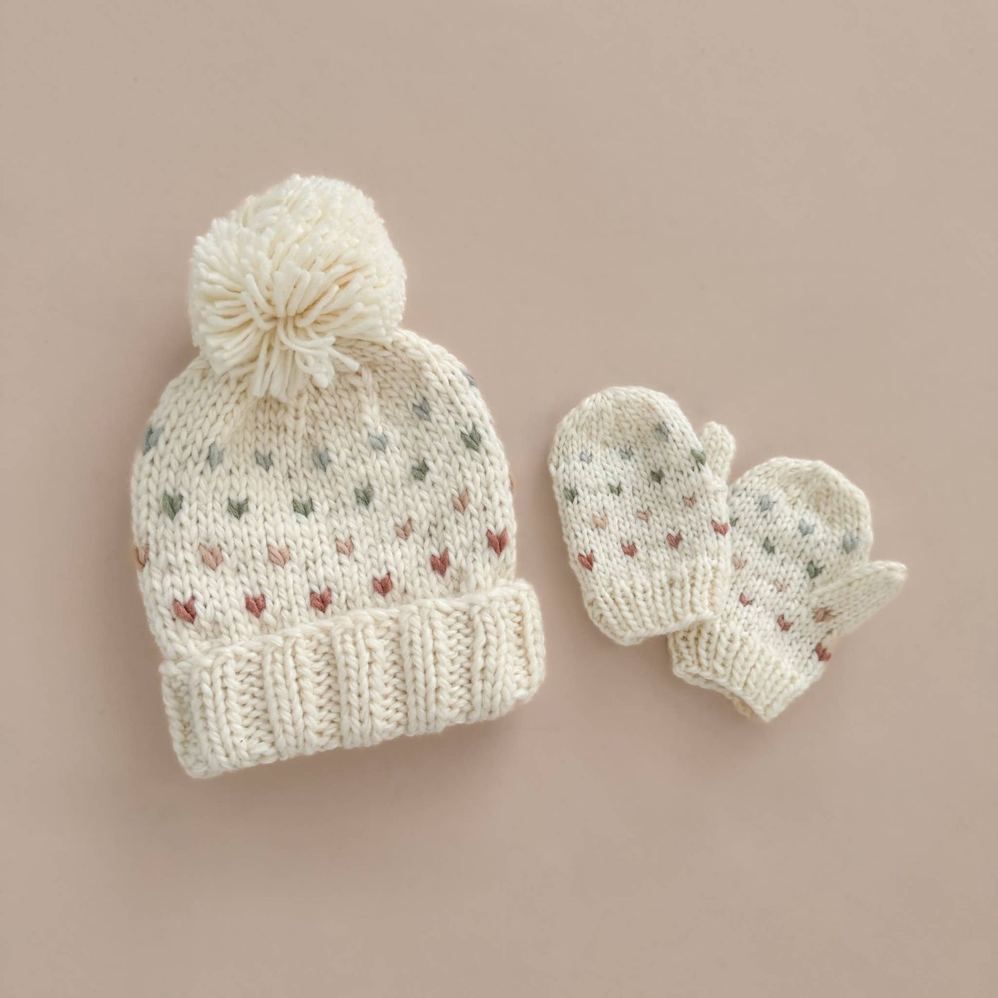 Heart Knit Beanie