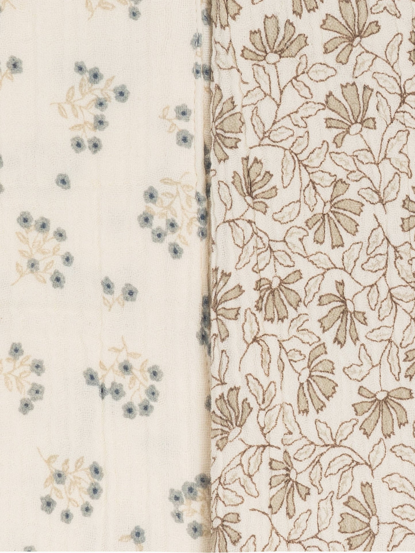 2-Pack Muslin Burp Cloths