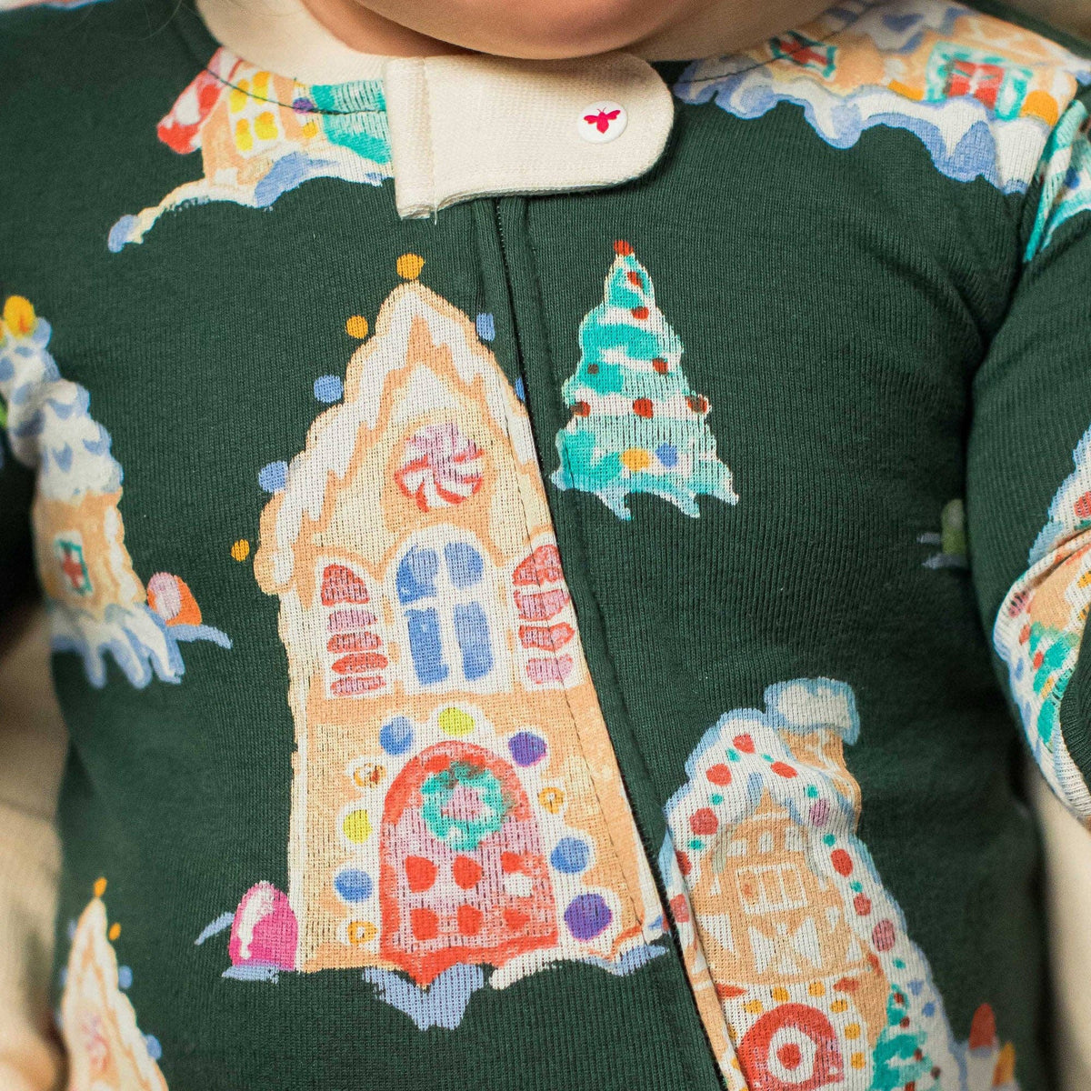 Gingerbread Houses Family Matching Pet Bandana