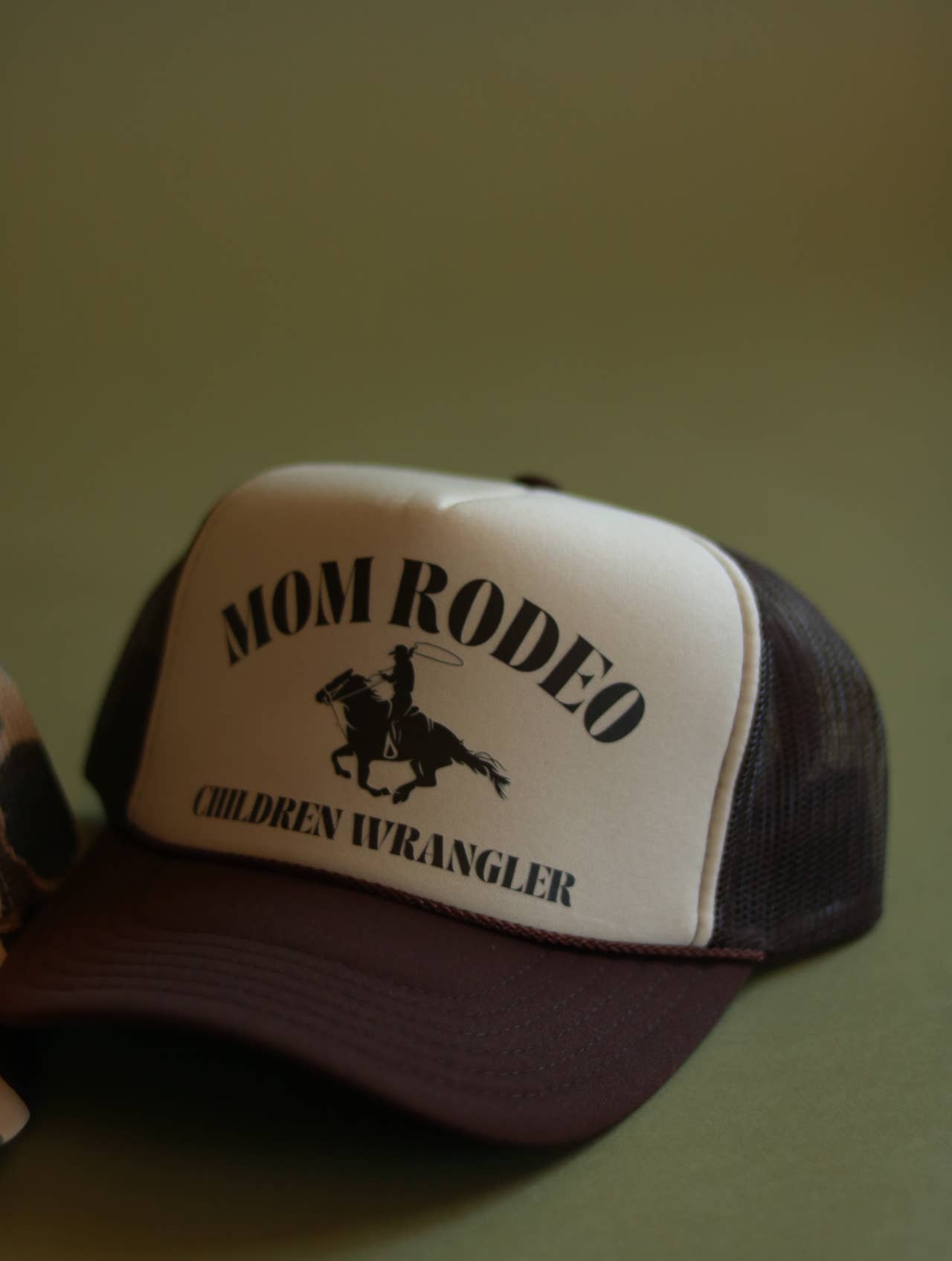 Mom Rodeo trucker hat