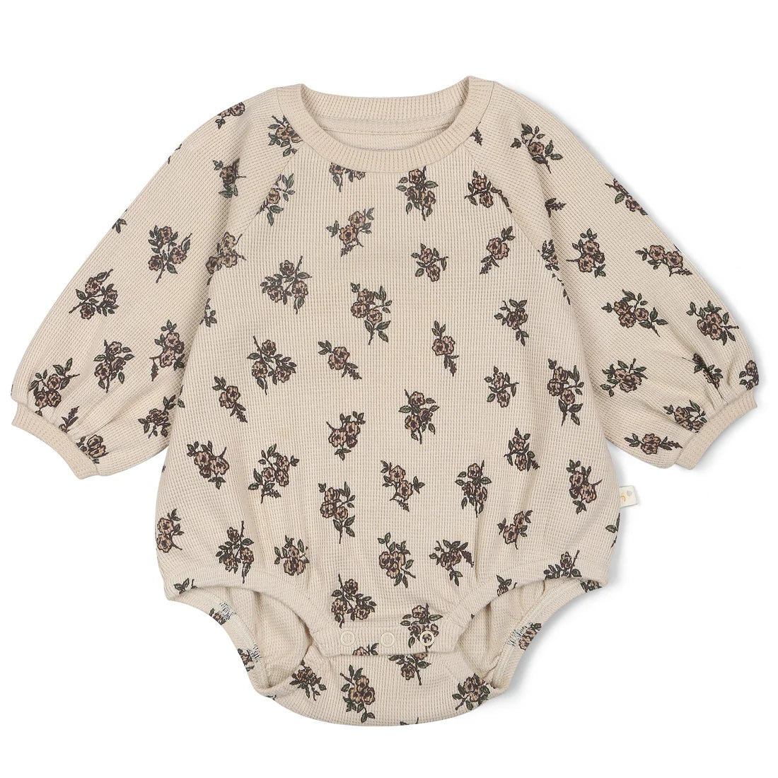 Organic Bubble Romper - Posy