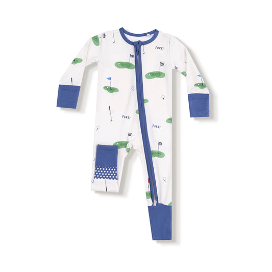 All Fore Golf  - 2 Way Zipper Romper