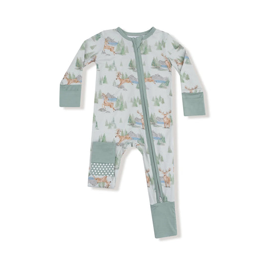 Buck Deer - 2 Way Zipper Romper