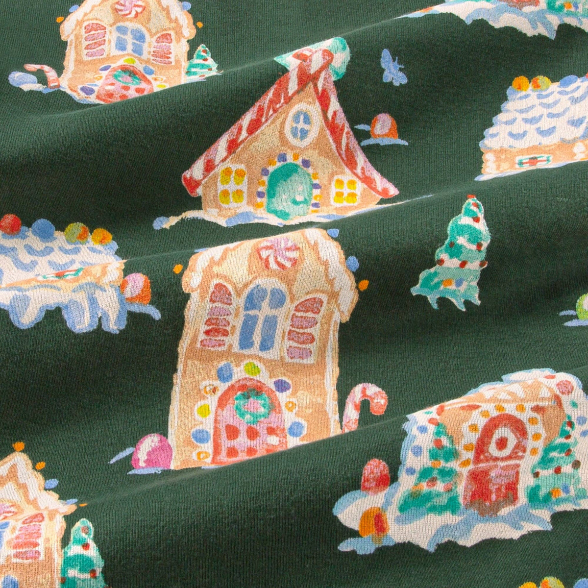 Gingerbread Houses Family Matching Organic Cotton Sleep & Play