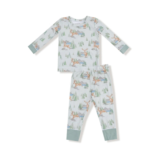 Buck Deer - Long Sleeve Loungewear Set