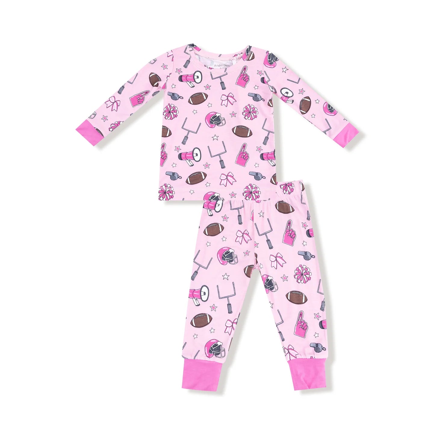Game Day Pink - Long Sleeve Loungewear Set