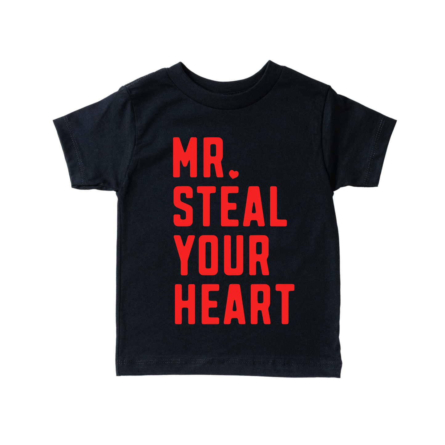 Mr Steal Your Heart Valentines Day Shirt Toddler and Youth