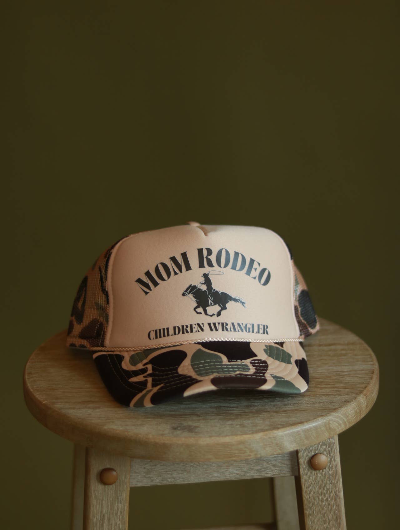 Mom Rodeo trucker hat