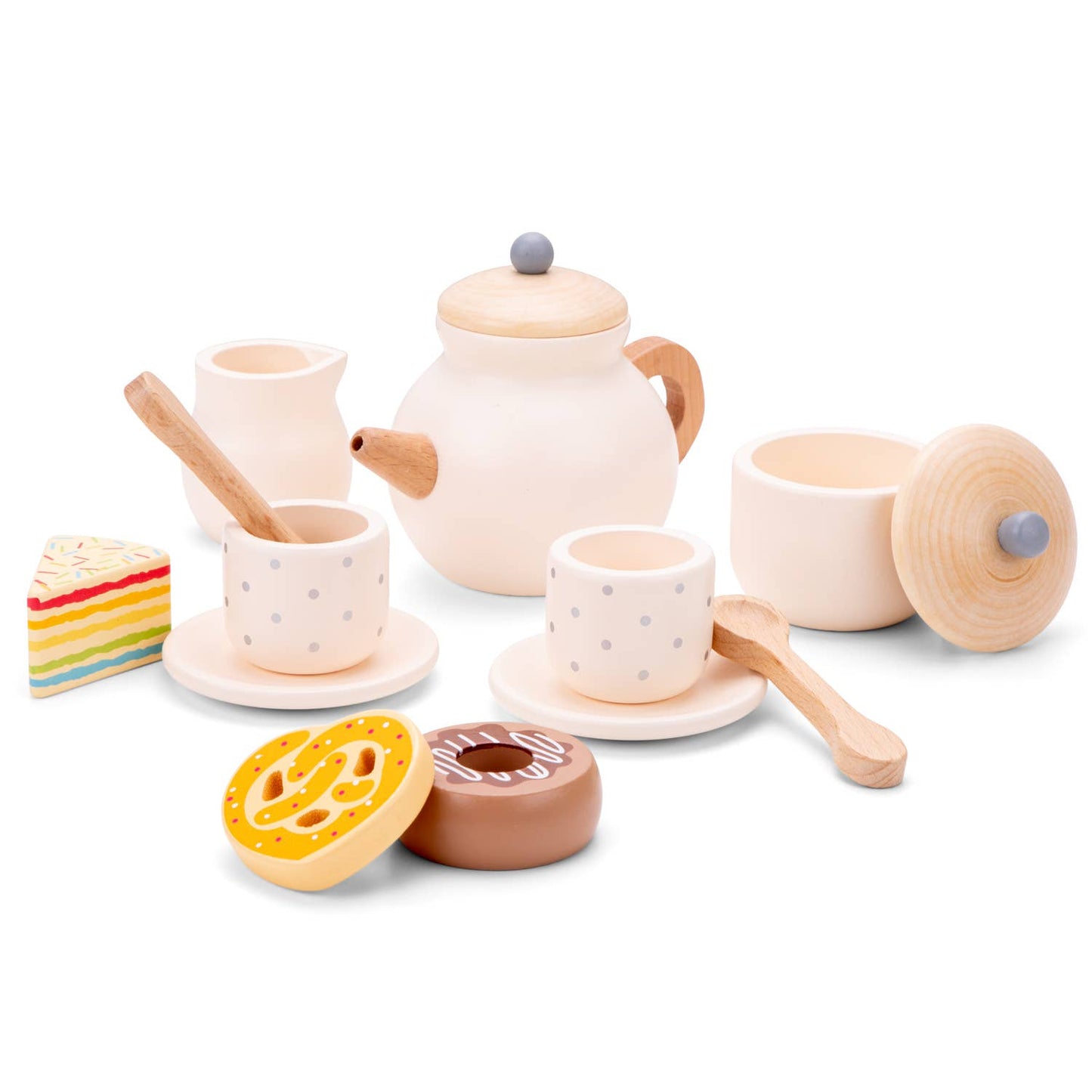 New Classic Toys Wooden tea set