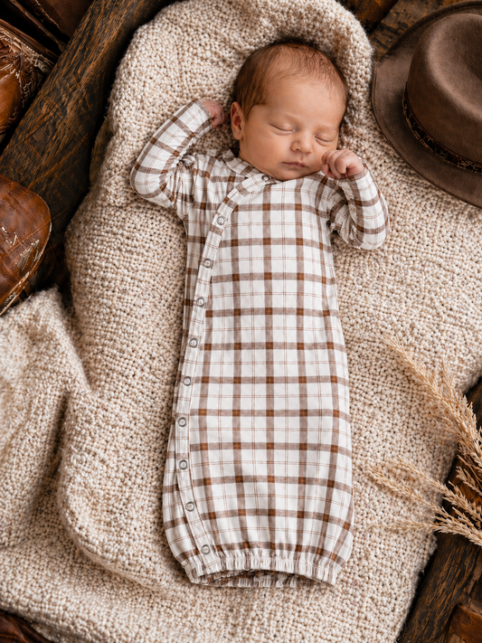 Gown, Homestead Plaid