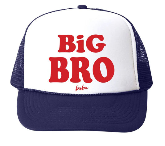 Big Bro/Lil Bro Navy Trucker Hat