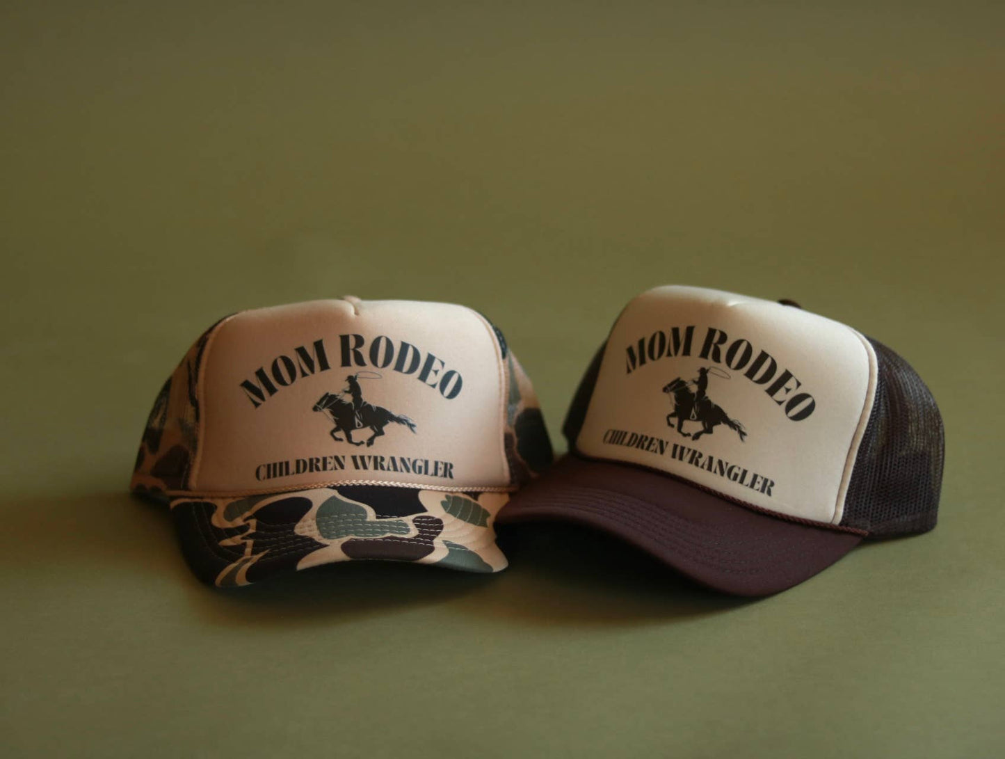 Mom Rodeo trucker hat