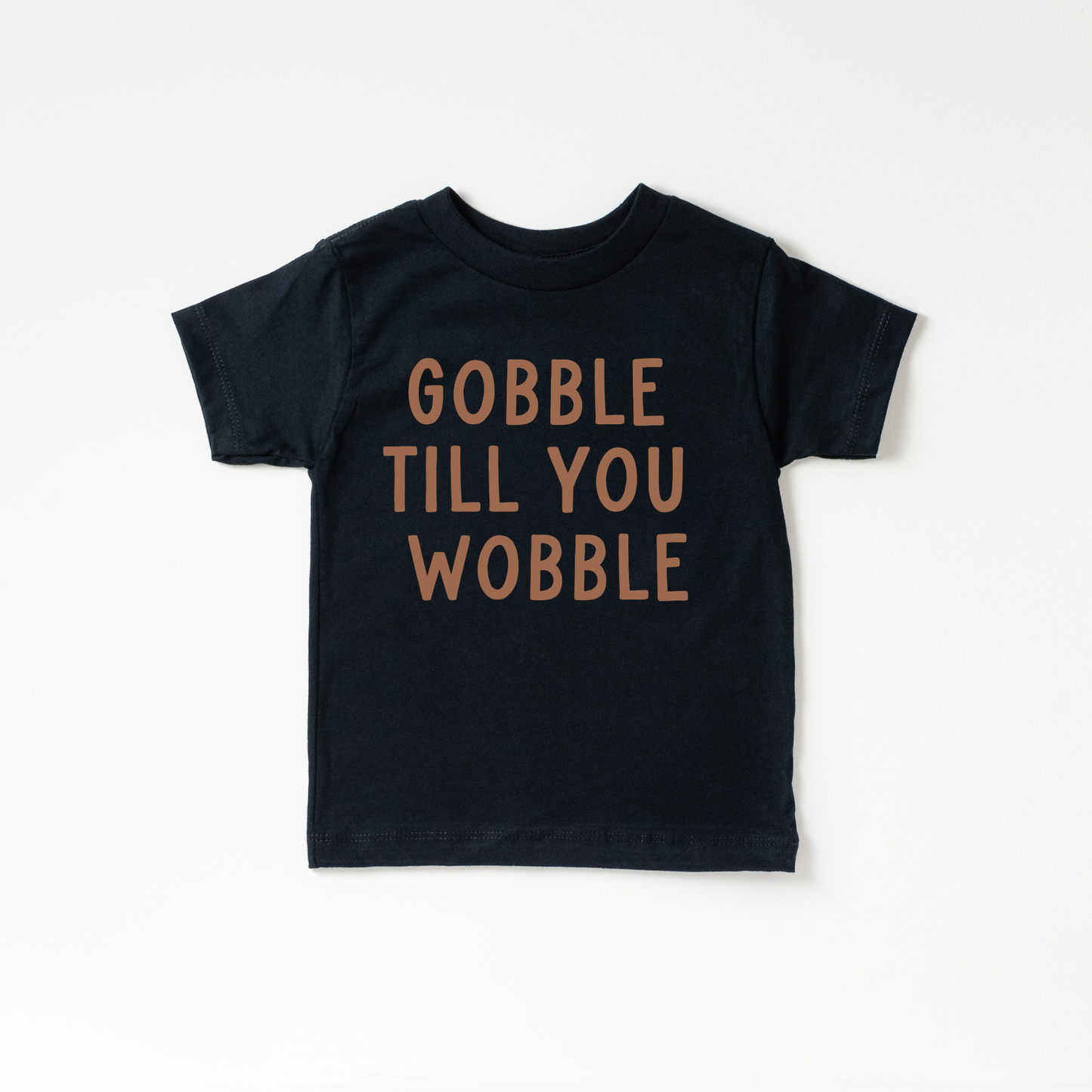 Gobble till you wobble Thanksgiving Toddler and Youth Shirt