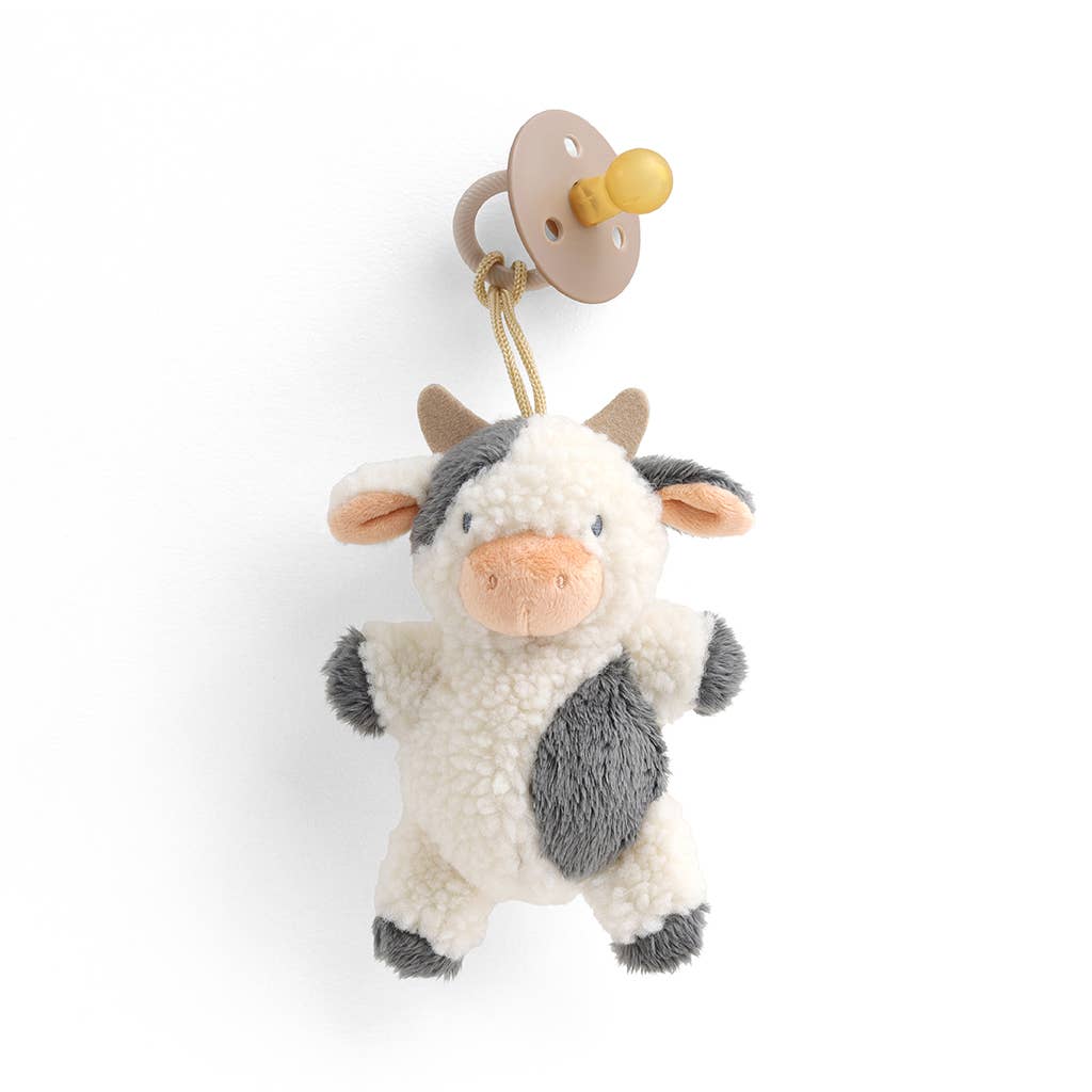 Natural Rubber Pacifier & Stuffed Animal