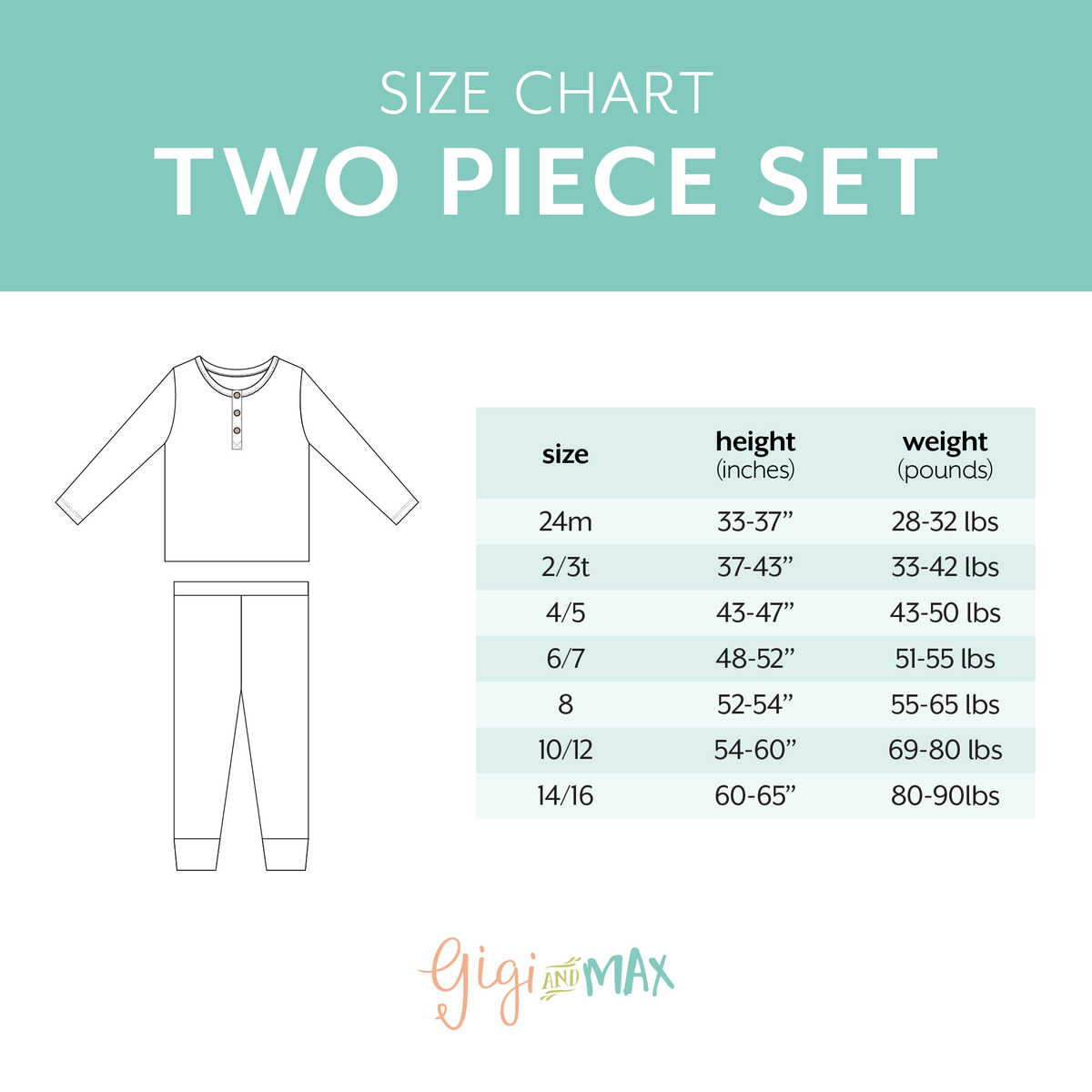 Carson Checks TWO PIECE Bamboo Kids Clothing Outfit