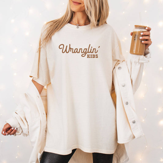 Wranglin' Kids Graphic Spring Tee - Western Apparel 