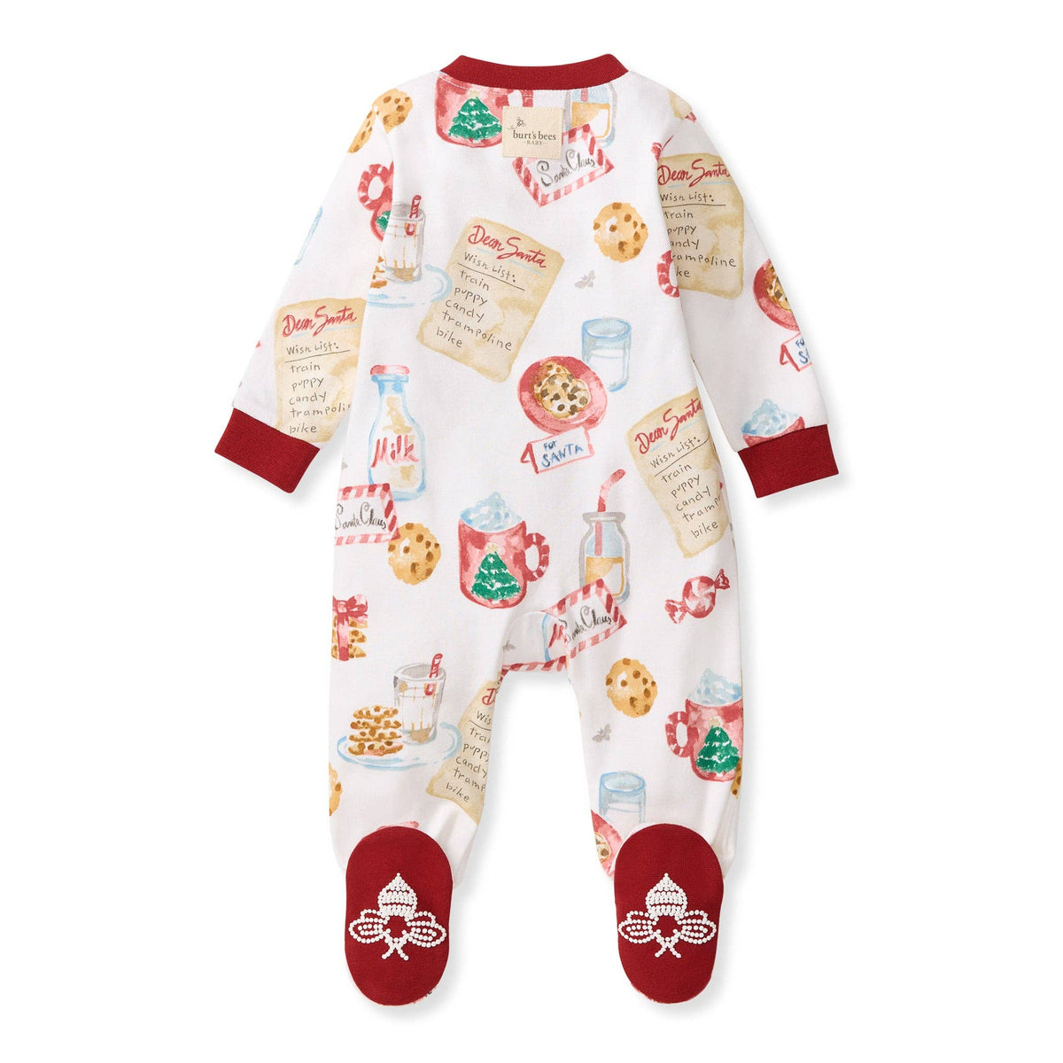 Cookies For Santa Family Matching Organic Cotton Sleep & Play