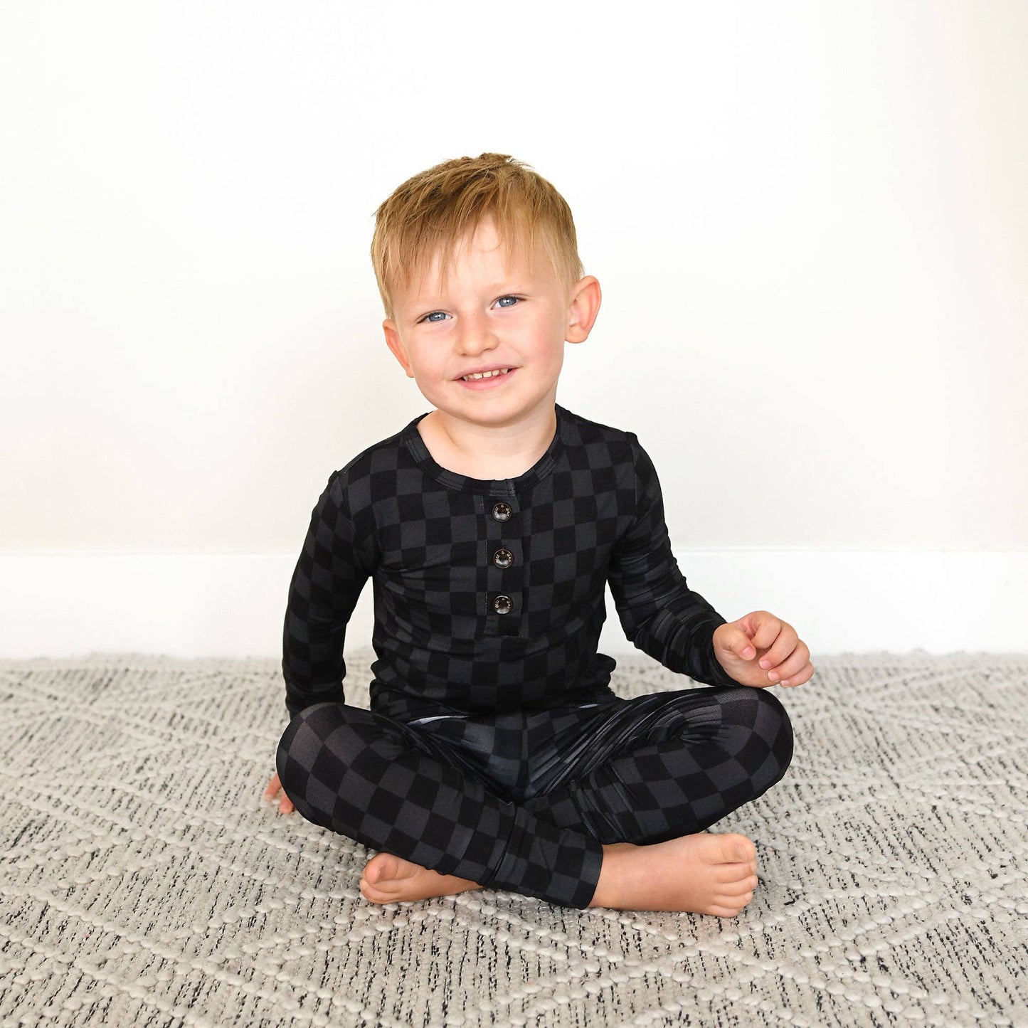 Frankie TWO PIECE Bamboo Halloween Checks Outfit