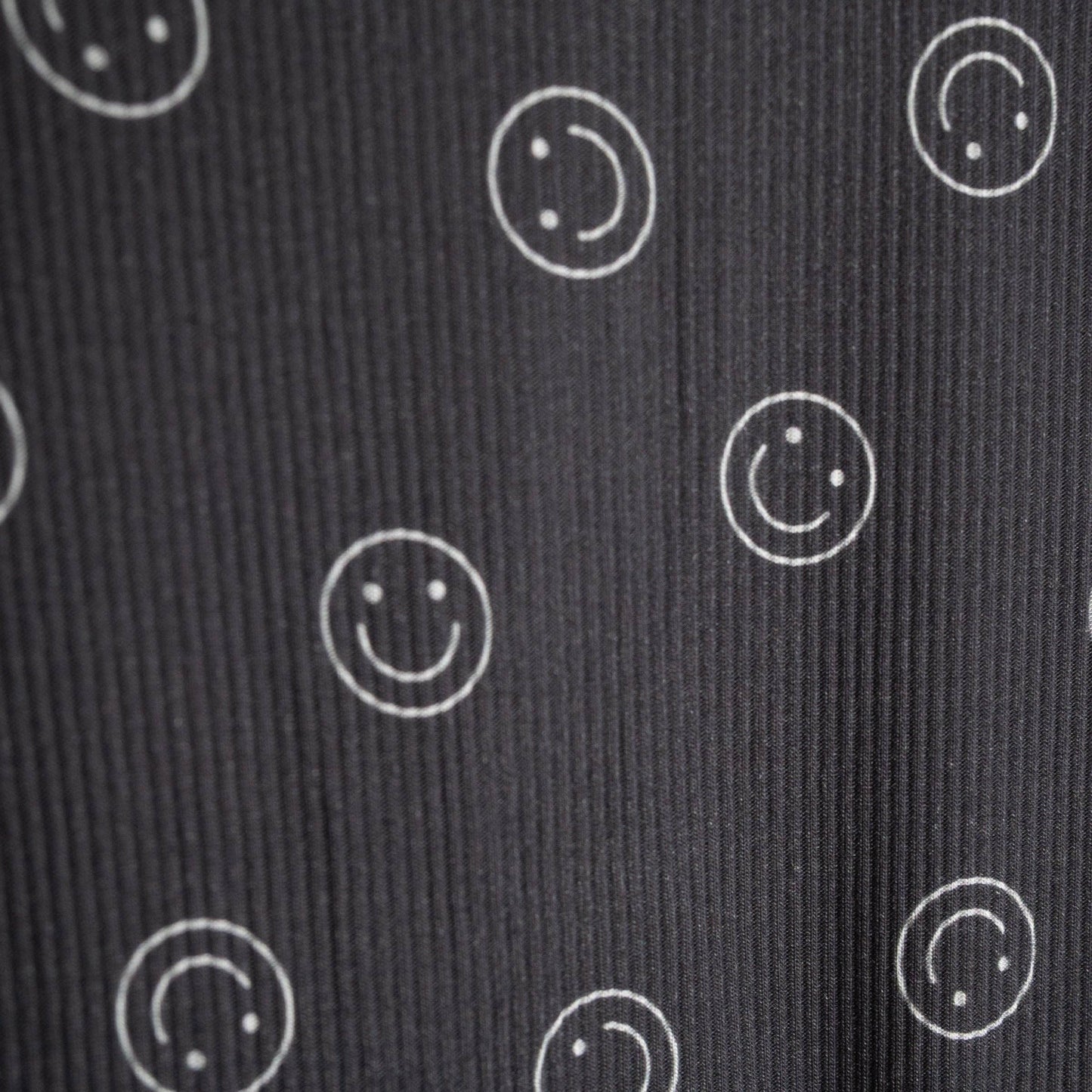 Bamboo Zip Pajamas | Smiley Ribbed