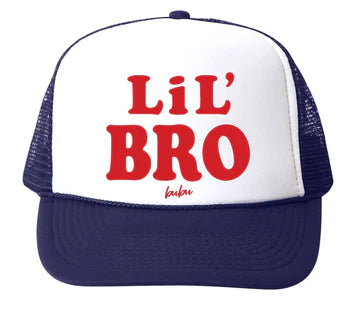 Big Bro/Lil Bro Navy Trucker Hat