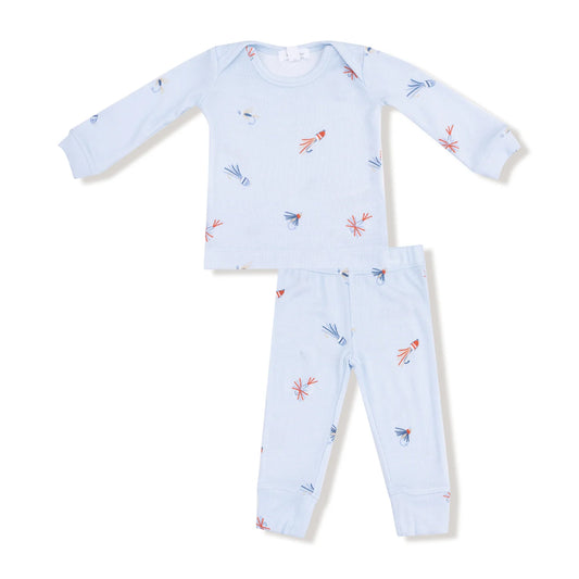Fly Fishing - Long Sleeve Loungewear Set