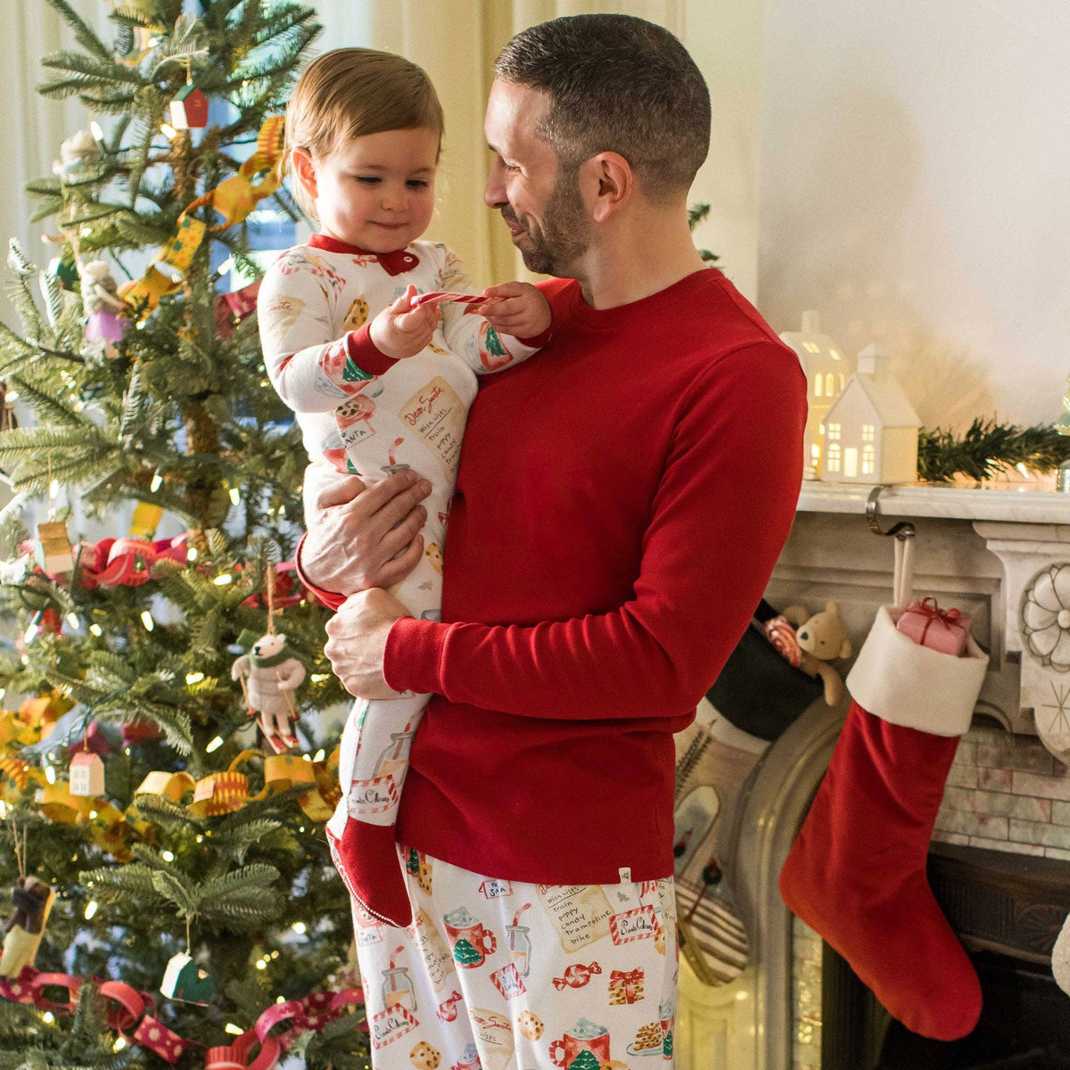 Cookies For Santa Family Matching Organic Cotton Sleep & Play