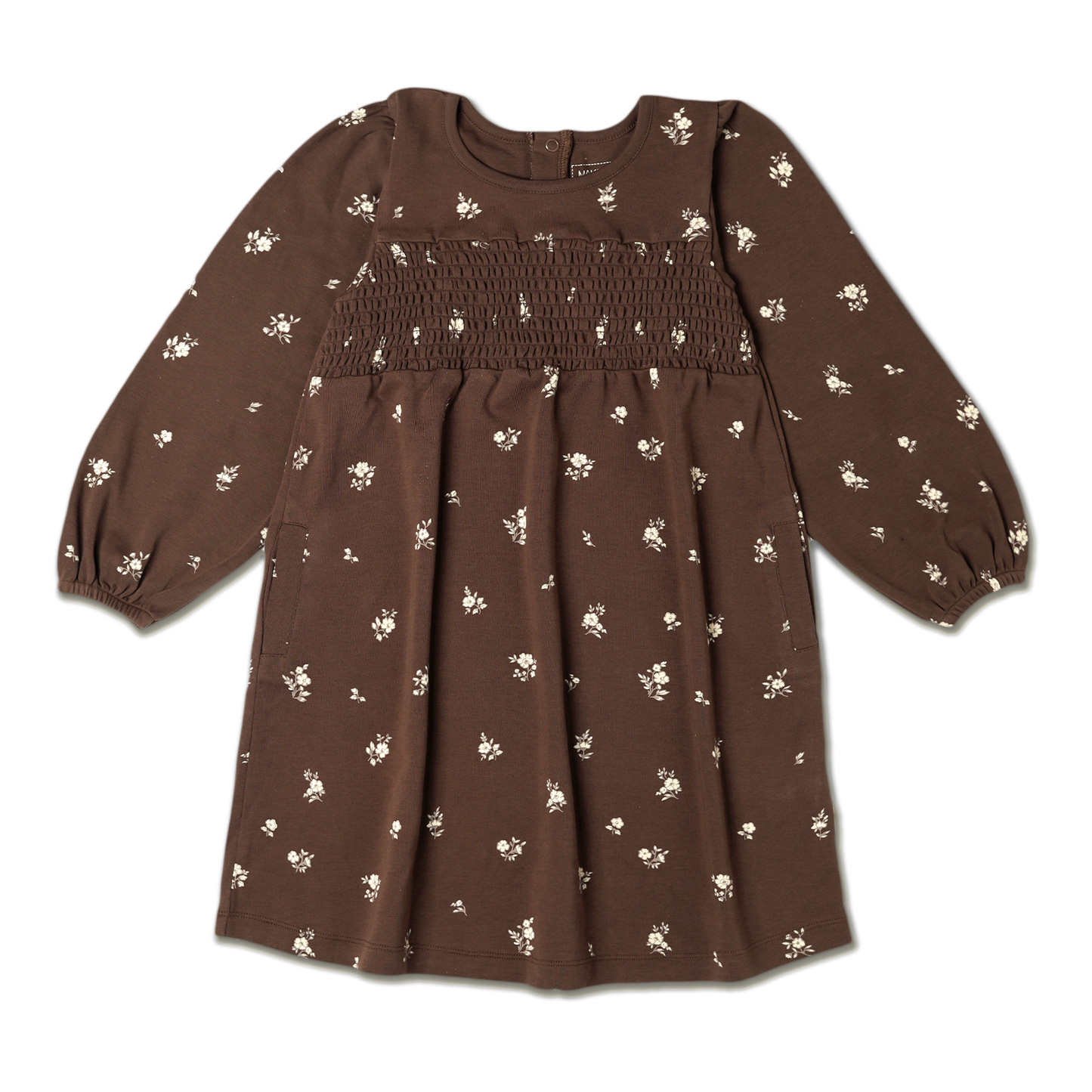 Organic Smocked Sundress - Birch