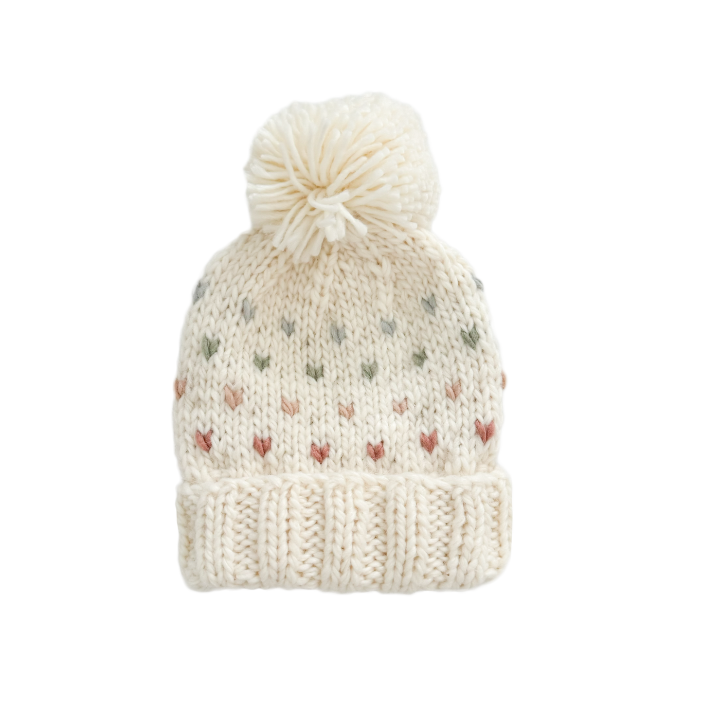 Heart Knit Beanie