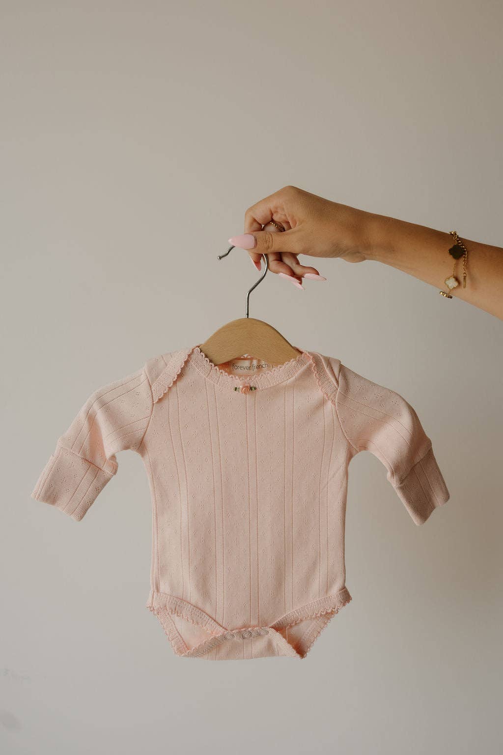 Long Sleeve Snapsuit | Ballerina
