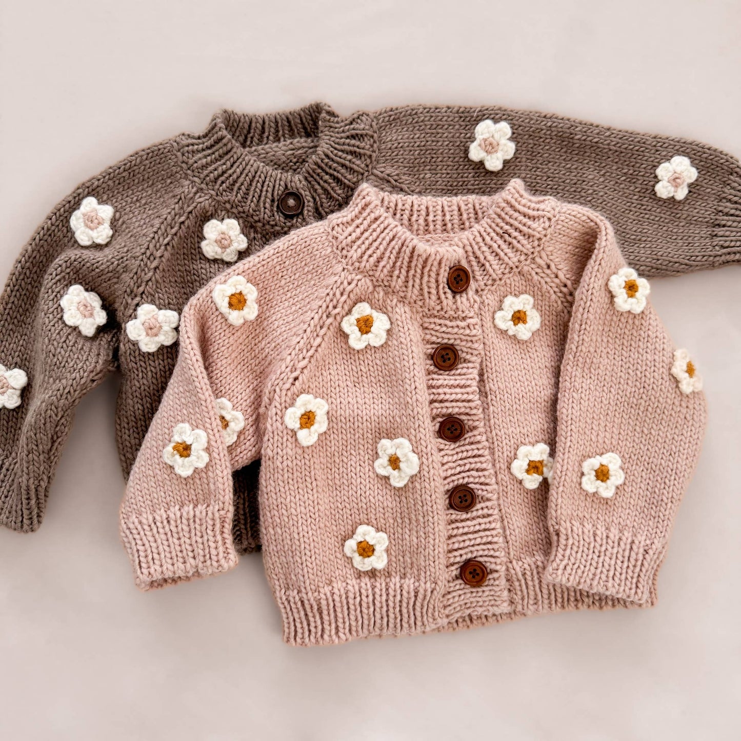 Embroidered Flower Cardigan