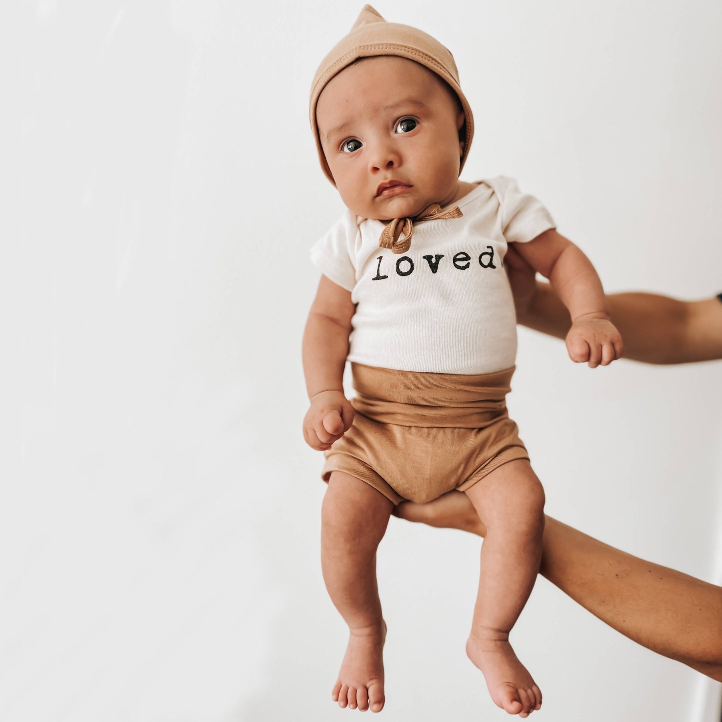 Loved Organic Cotton Baby Bodysuit | Short Sleeve