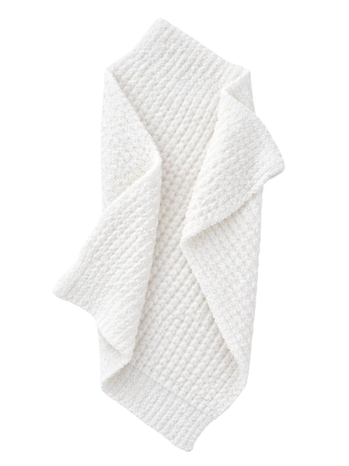 Phufy® Bliss Waffle Mini Blanket, White