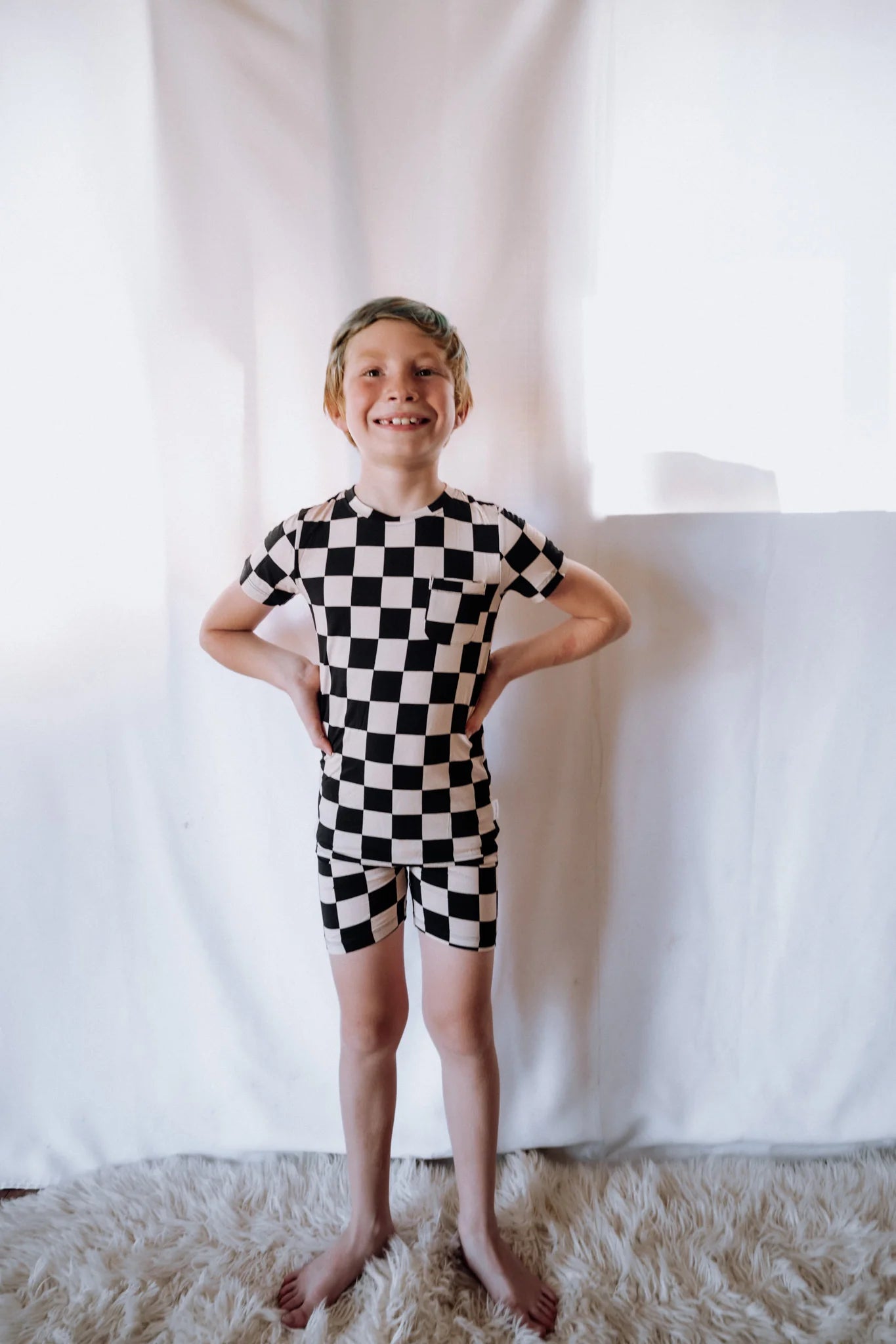 Checkered Set by Lil' Serpa