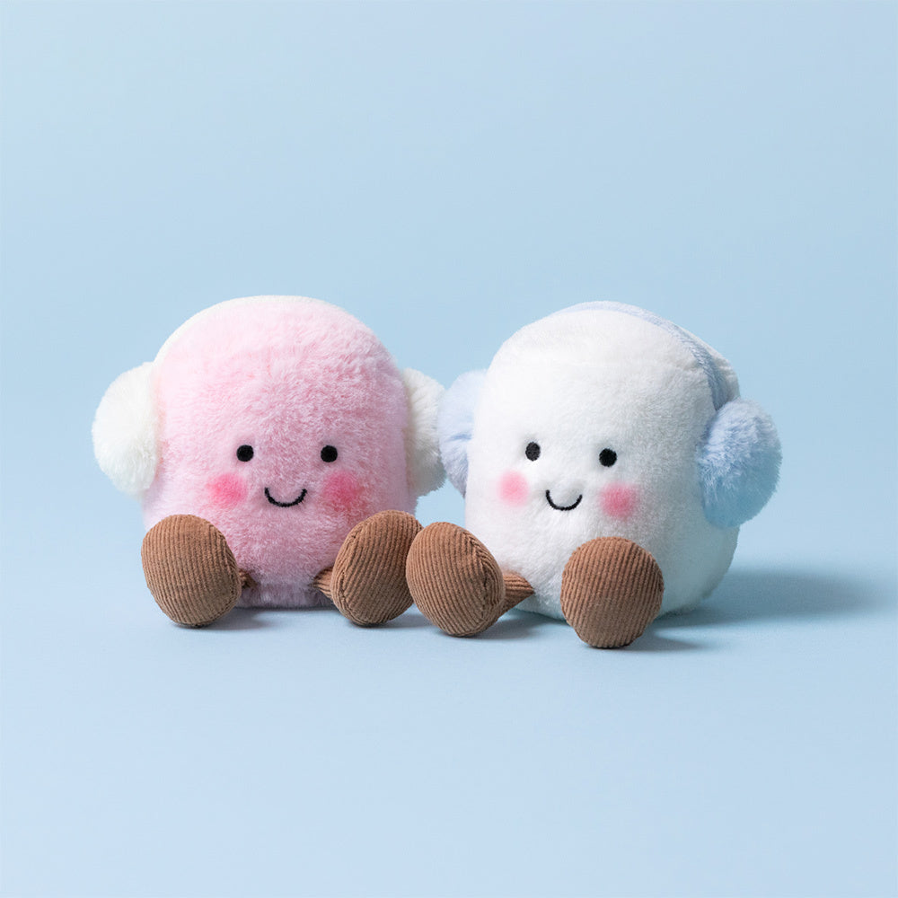 Amuseables Toastie Pink and White Marshmallows by Jellycat!