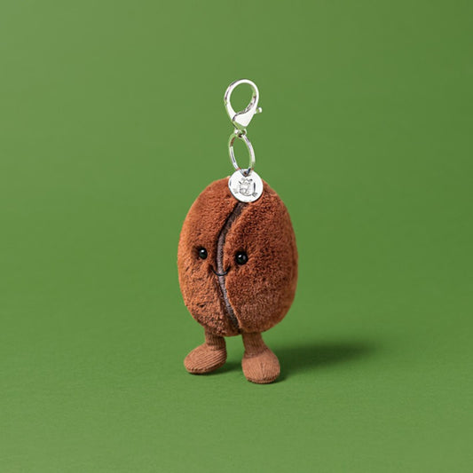 Amuseables Coffee Bean Bag Charm by Jellycat!