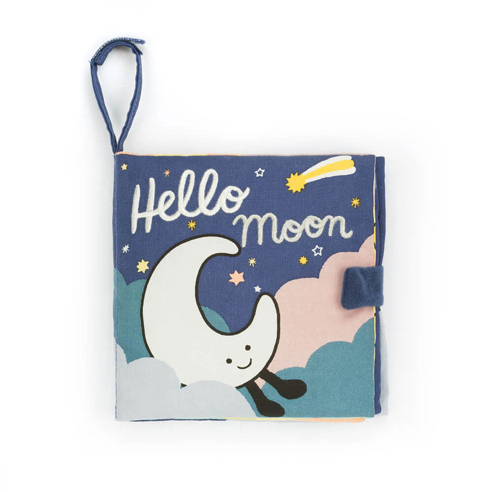 Hello Moon Fabric Book by Jellycat