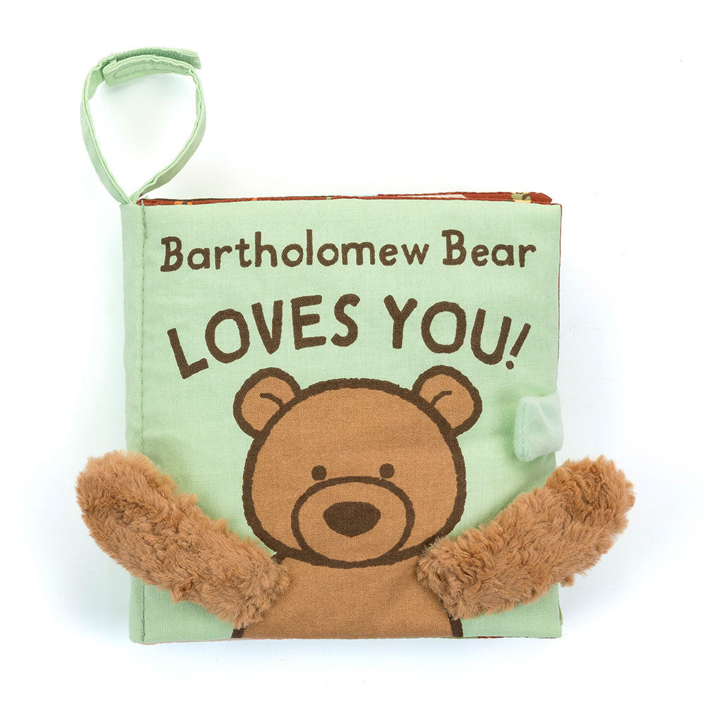 Bartholomew Bear Loves You Book by Jellycat