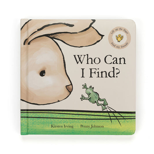 Who Can I Find Book by Jellycat