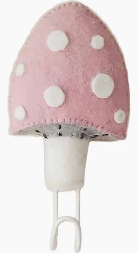 Fiona Walker Pastel Pink Mushroom Hook