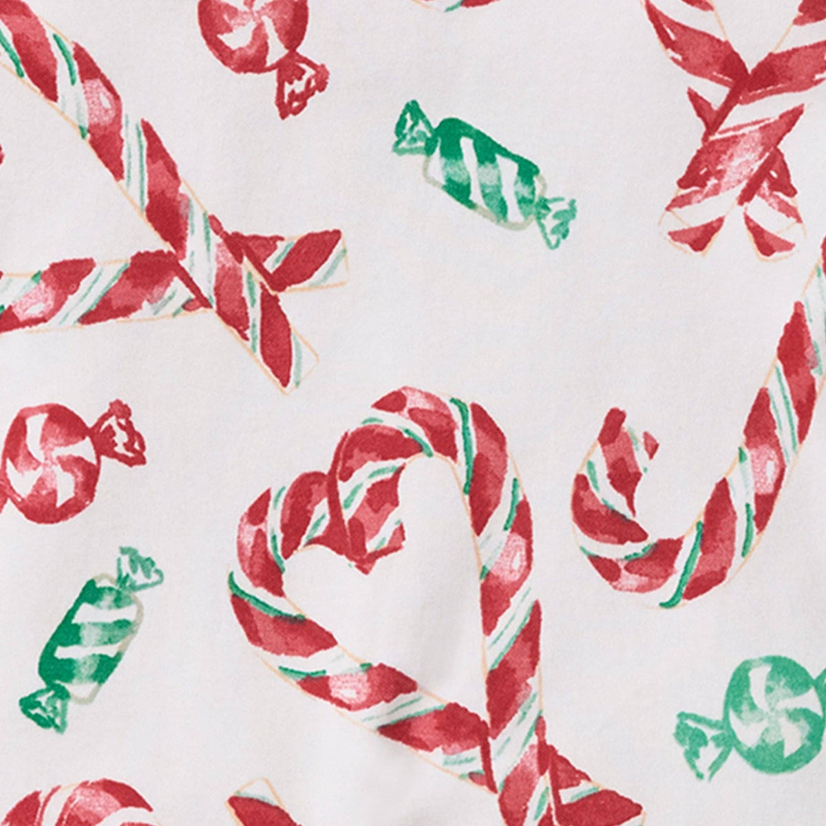 Candy Cane Love Organic Cotton Sleep & Play