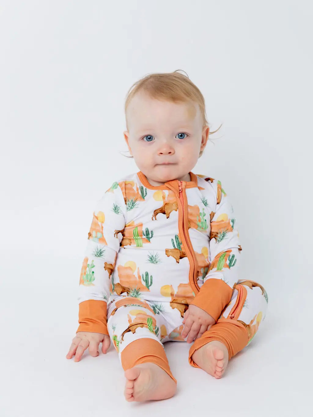 Baby Bamboo Pajamas - Convertible Sleeper