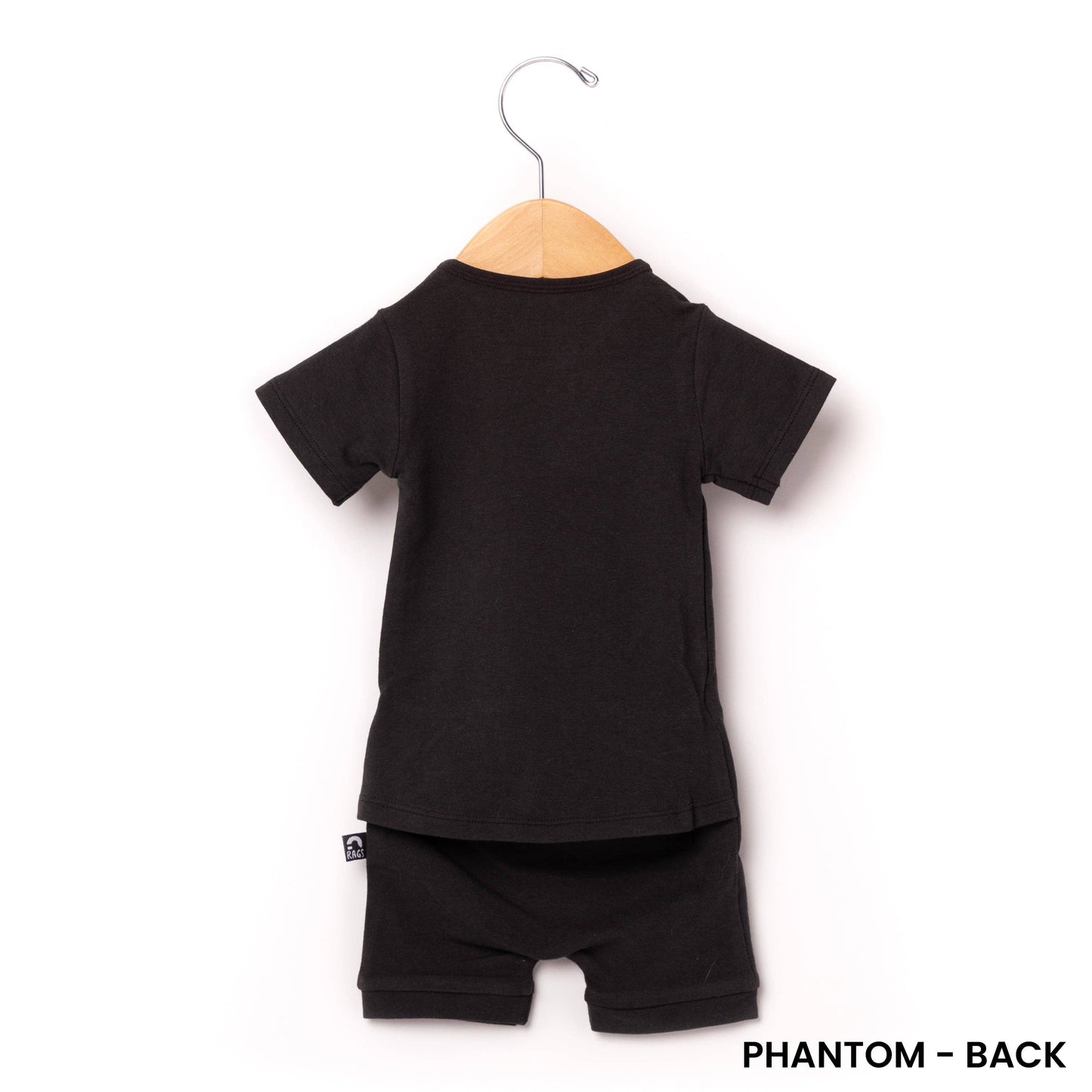 Essentials Infant Peekabooty™ Short Sleeve Short Rag Romper - 'Infant Rag in Multiple Colors'