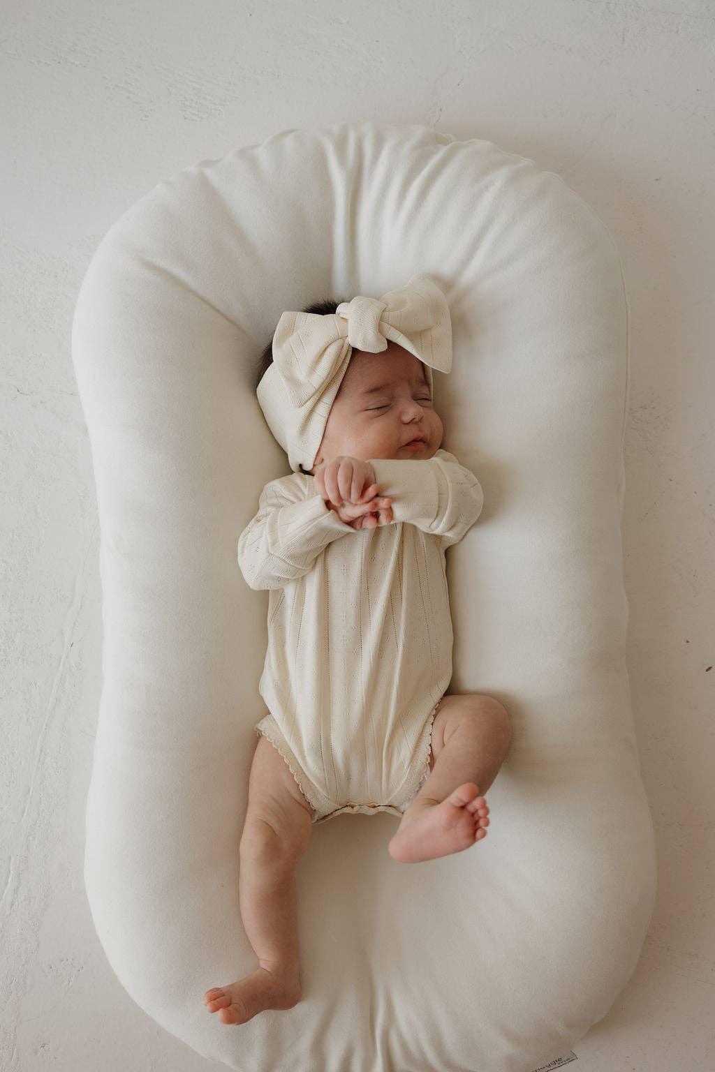 Long Sleeve Snapsuit | Swan