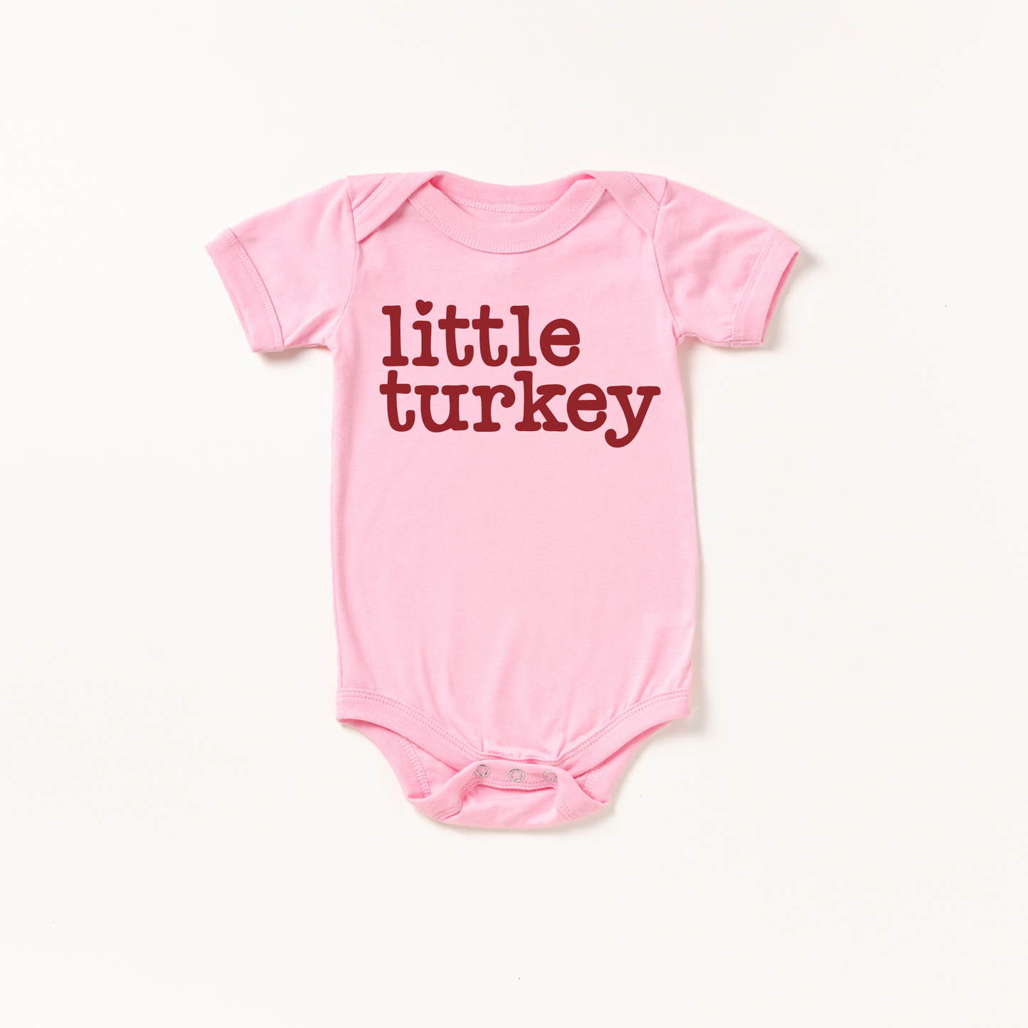 Little Turkey Fall Thanksgiving Toddler and Youth Shirt